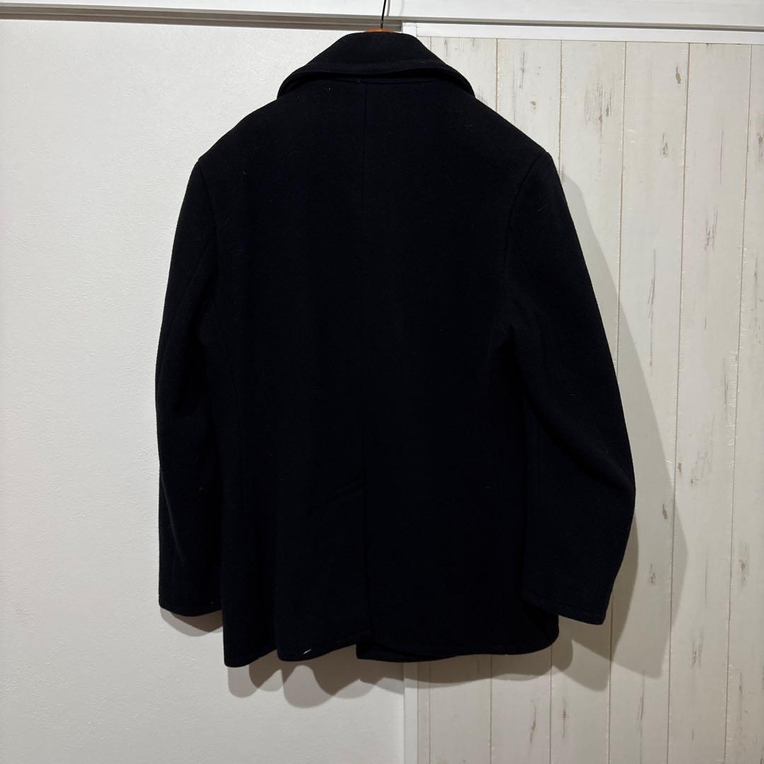 送料込み！POLO RALPH LAUREN ウールピーコート サイズL