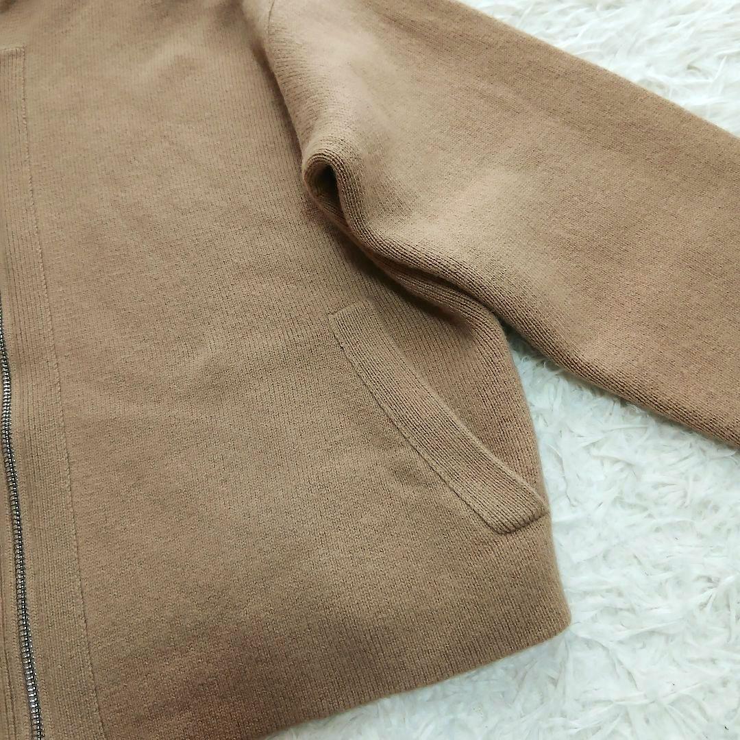 【Theory】24AW VARSITYHOODIE カシミヤ混 ジップパーカー