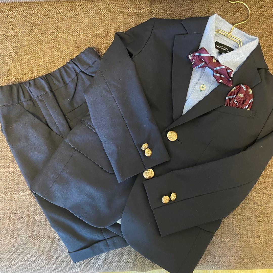 【 green label relaxing フォーマル5点セット110センチ】