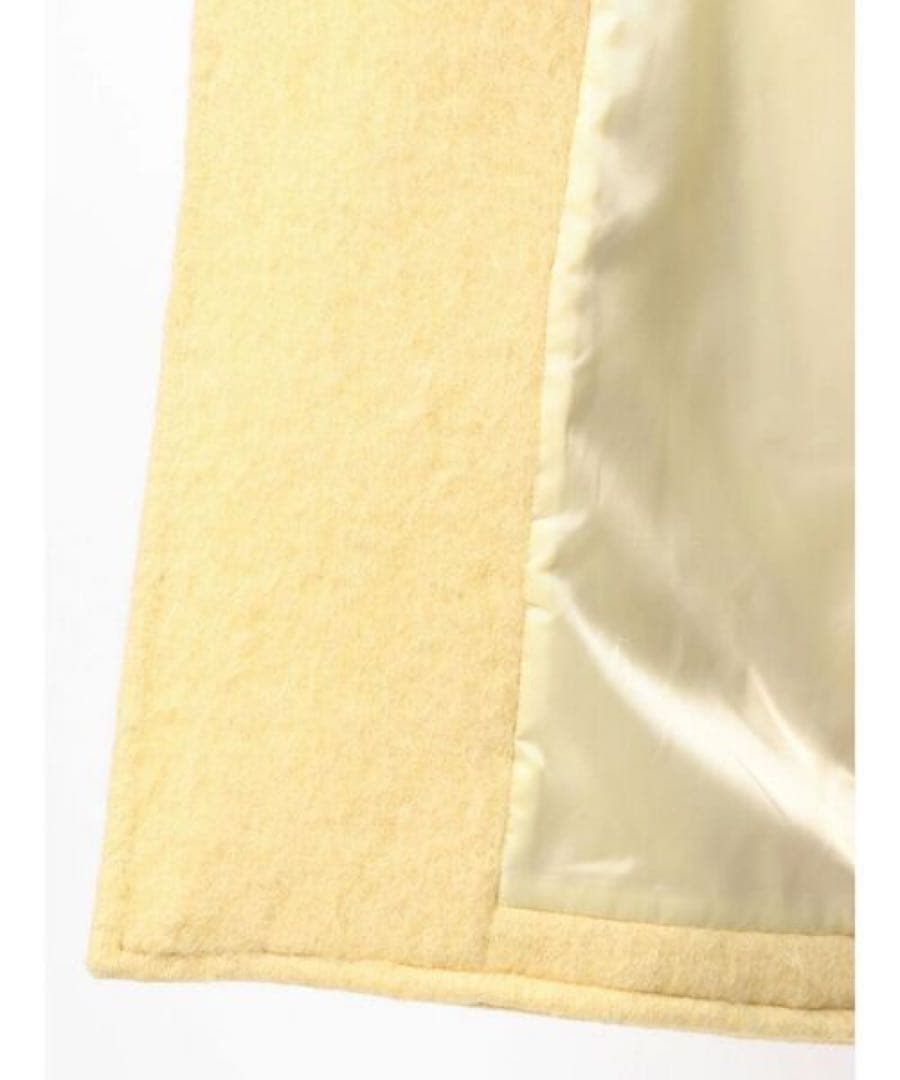 Ungrid アルパカ混ミドル丈スタンドカラーコート