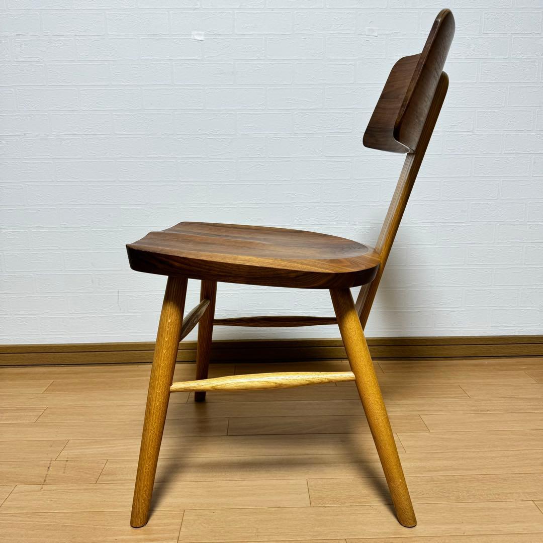 NAGANO INTERIOR リアルチェア DC347-1N 木製椅子