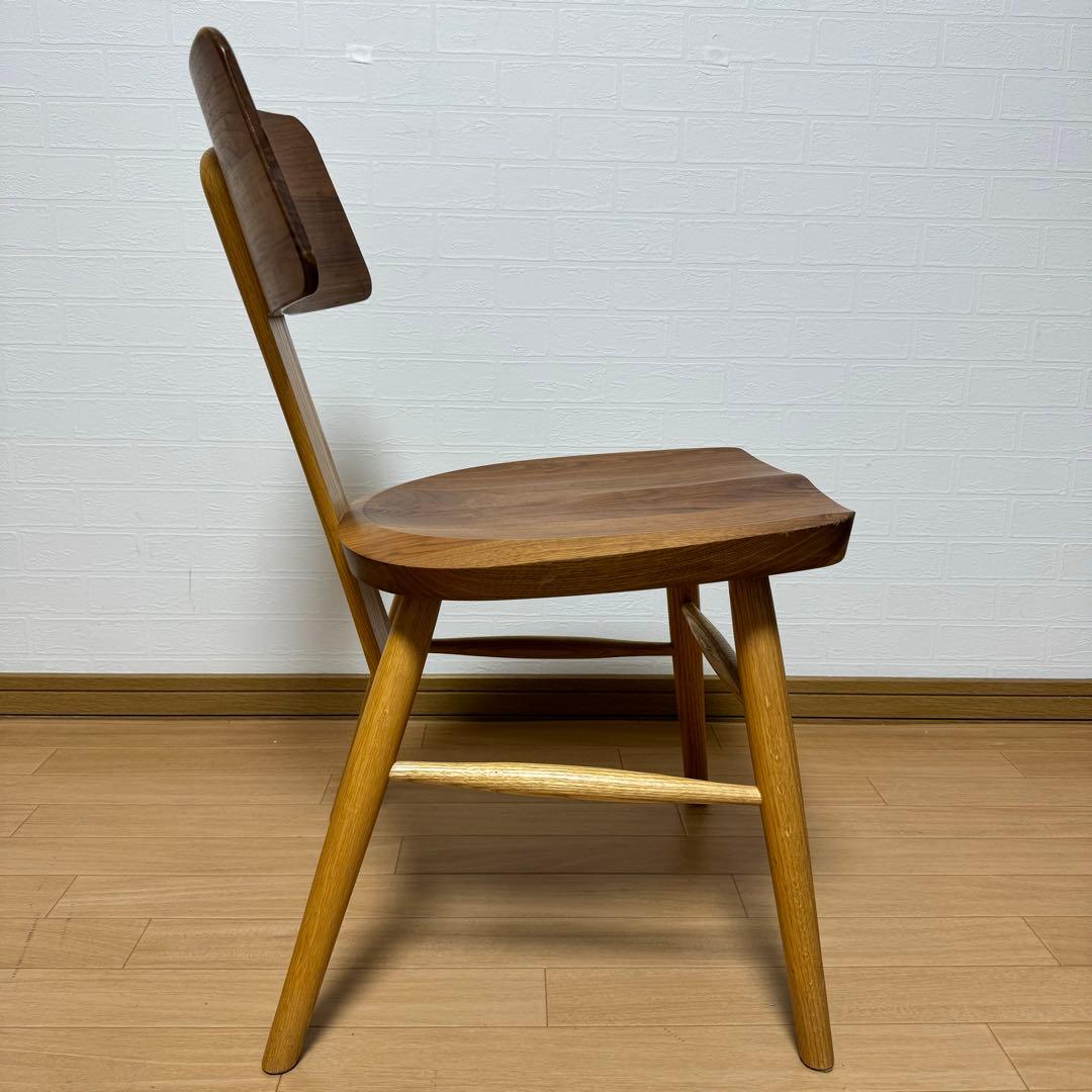 NAGANO INTERIOR リアルチェア DC347-1N 木製椅子