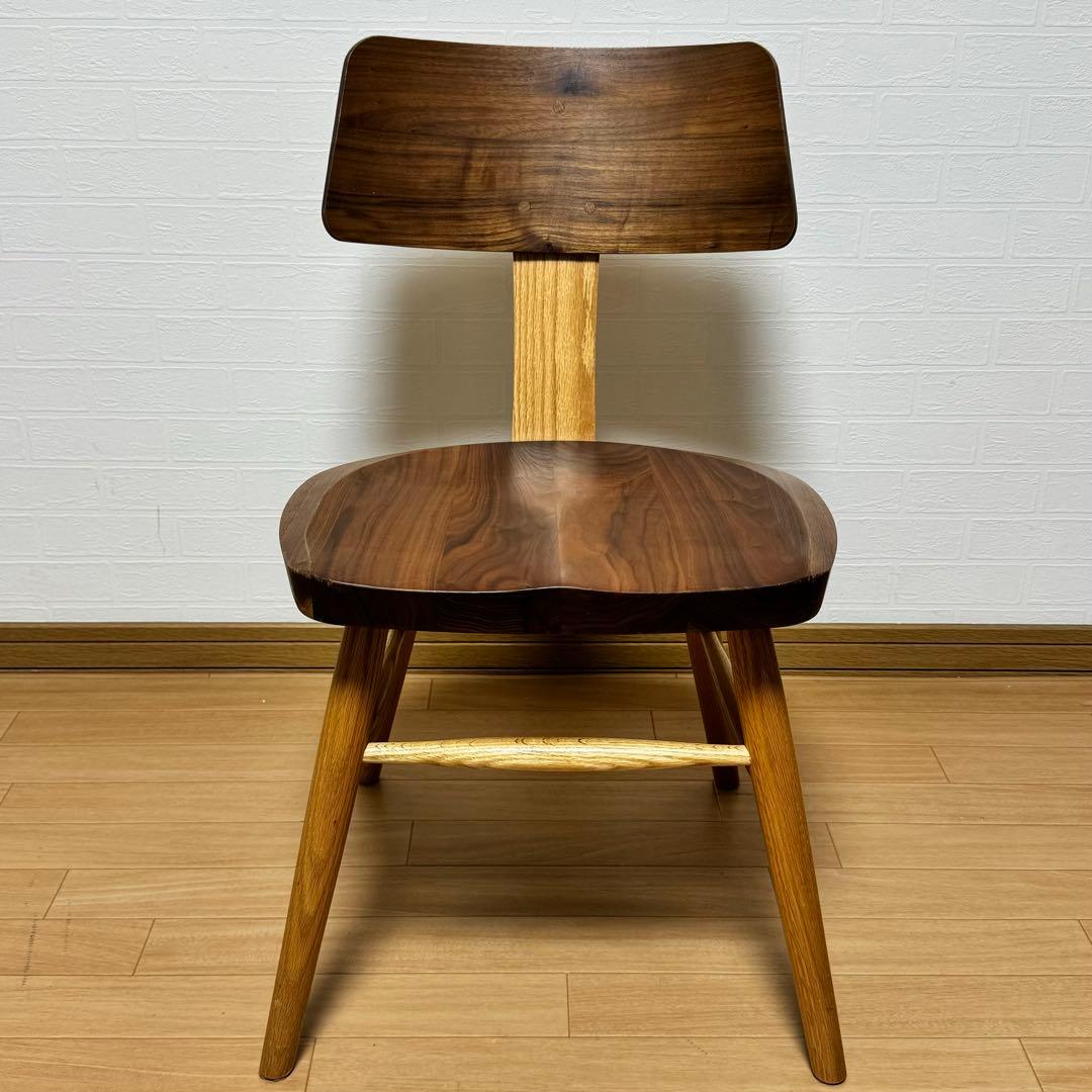 NAGANO INTERIOR リアルチェア DC347-1N 木製椅子