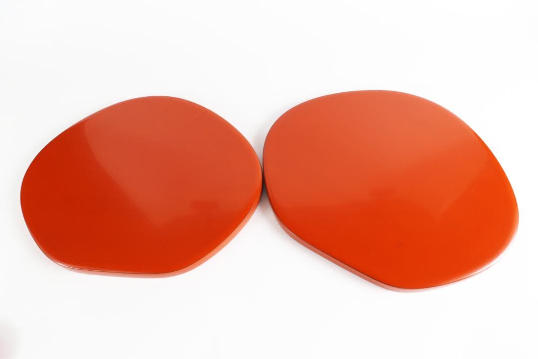 輪島塗 梅形膳 六客 盆 懐石盆 会席盆 朱 雛祭り