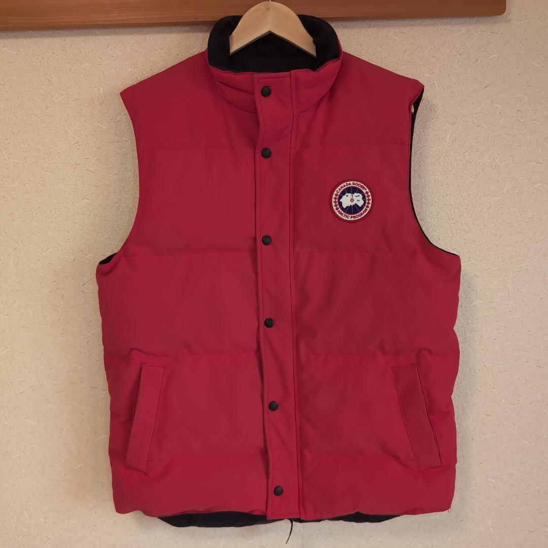   ダウンベスト 4151M 赤 表記L 大きめ 121