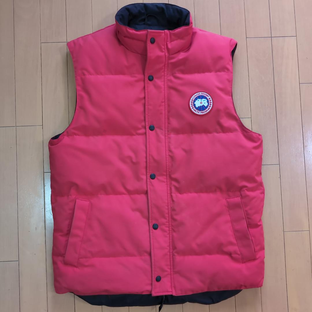   ダウンベスト 4151M 赤 表記L 大きめ 121