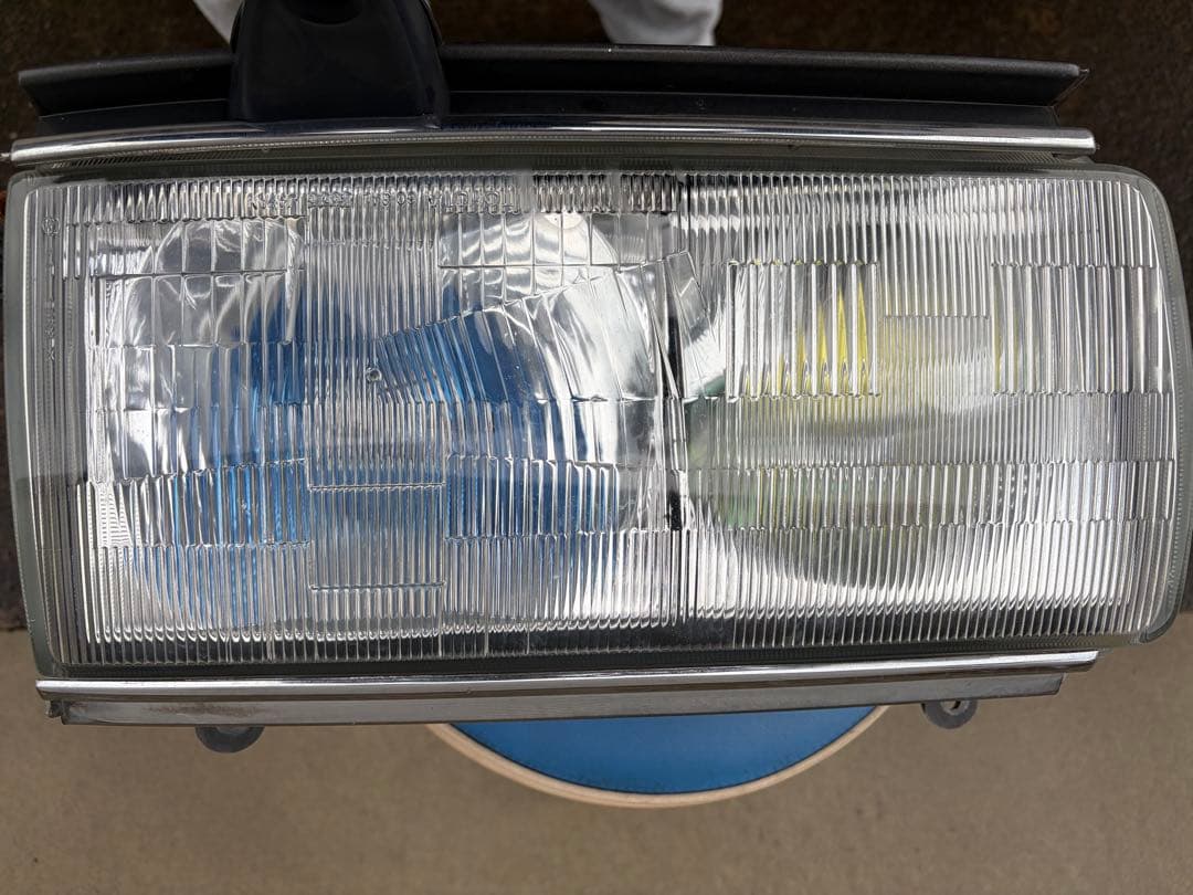 りょ ランクル80 純正ヘッドライトコーナーランプ　レンズフルセット