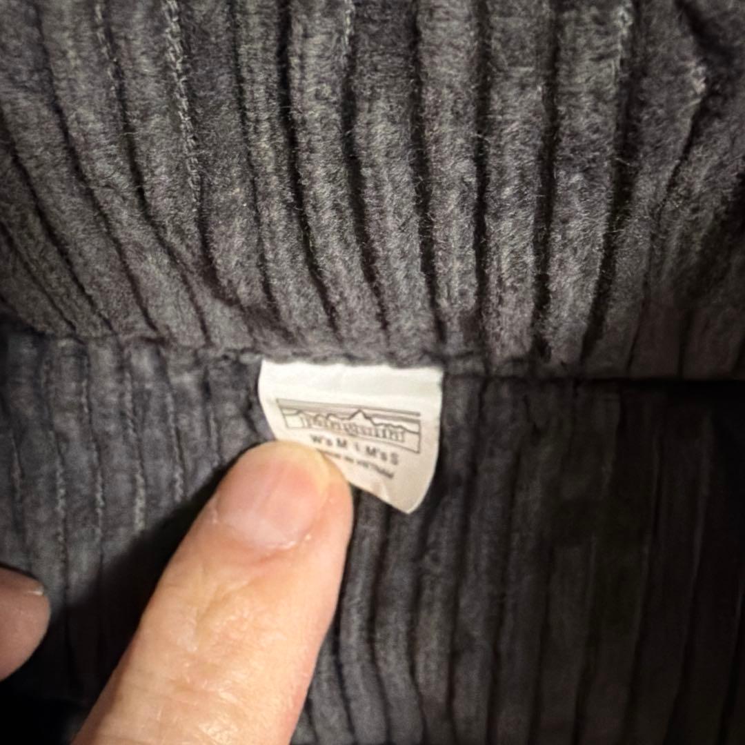 パタゴニア リバーシブルコットンダウンベストSサイズ ブラック新品未使用品