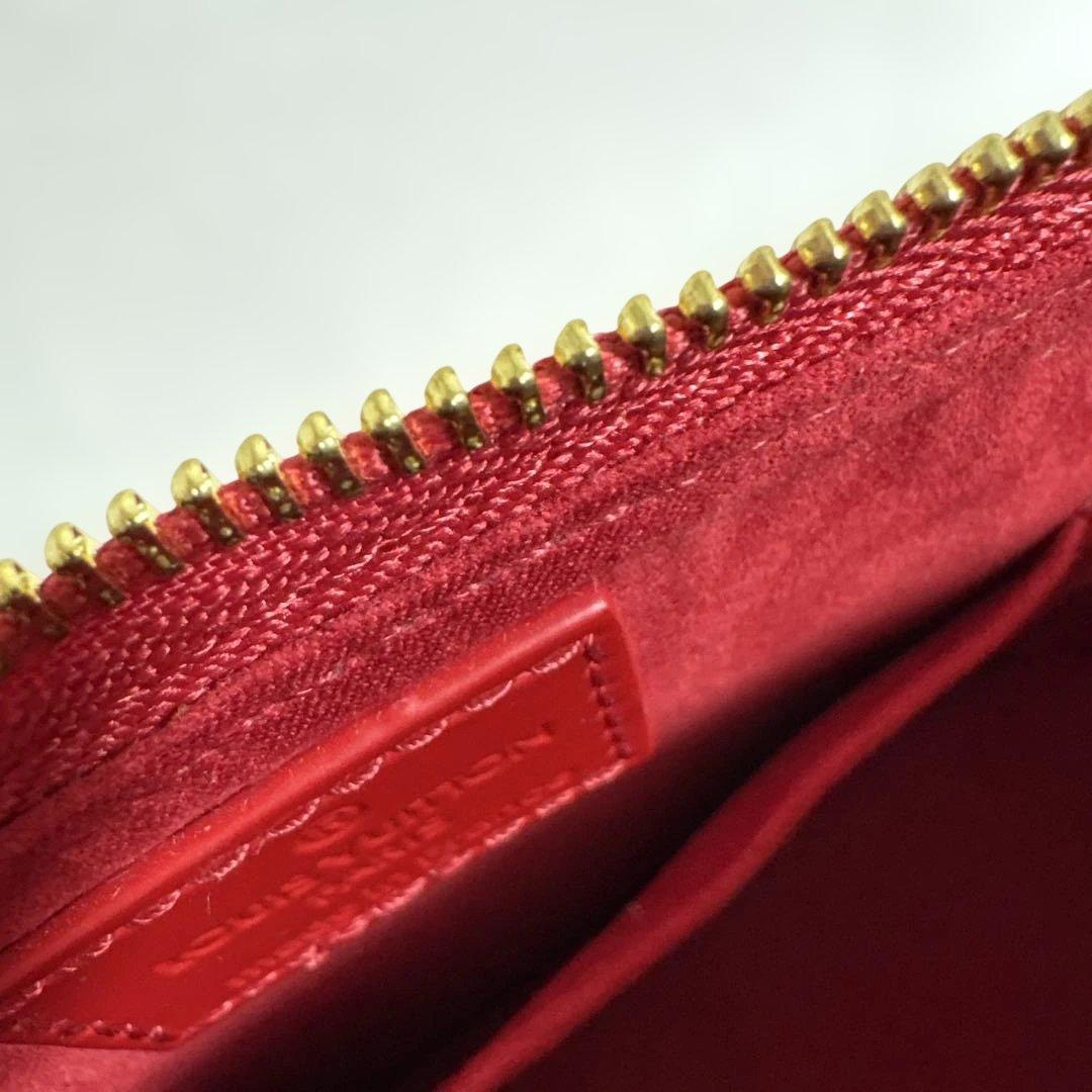 N*⃛様 エナメル赤2ウェイバッグ