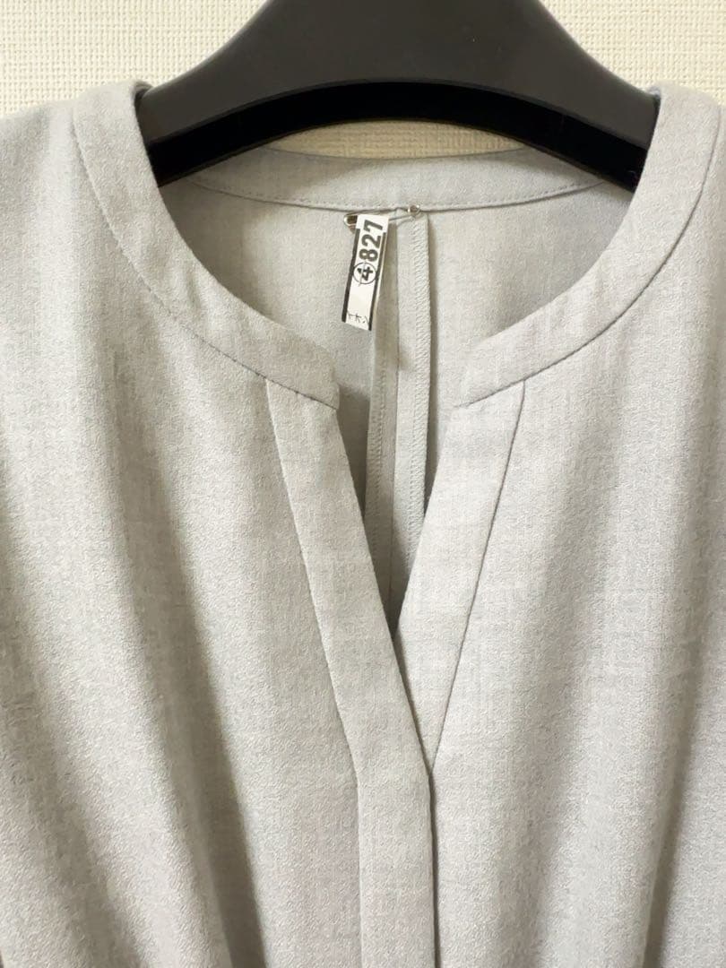 [美品] ANAYI ソフトアムンゼンタックフレアー　ワンピース　#38