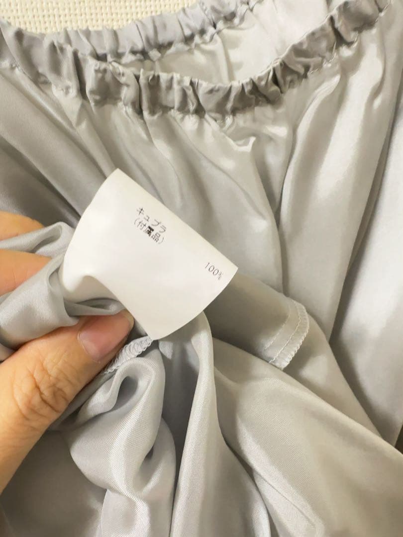 [美品] ANAYI ソフトアムンゼンタックフレアー　ワンピース　#38