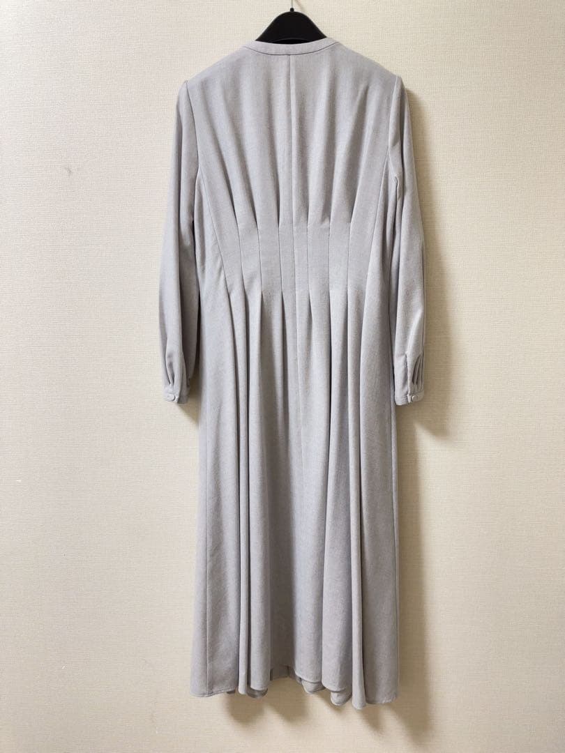 [美品] ANAYI ソフトアムンゼンタックフレアー　ワンピース　#38