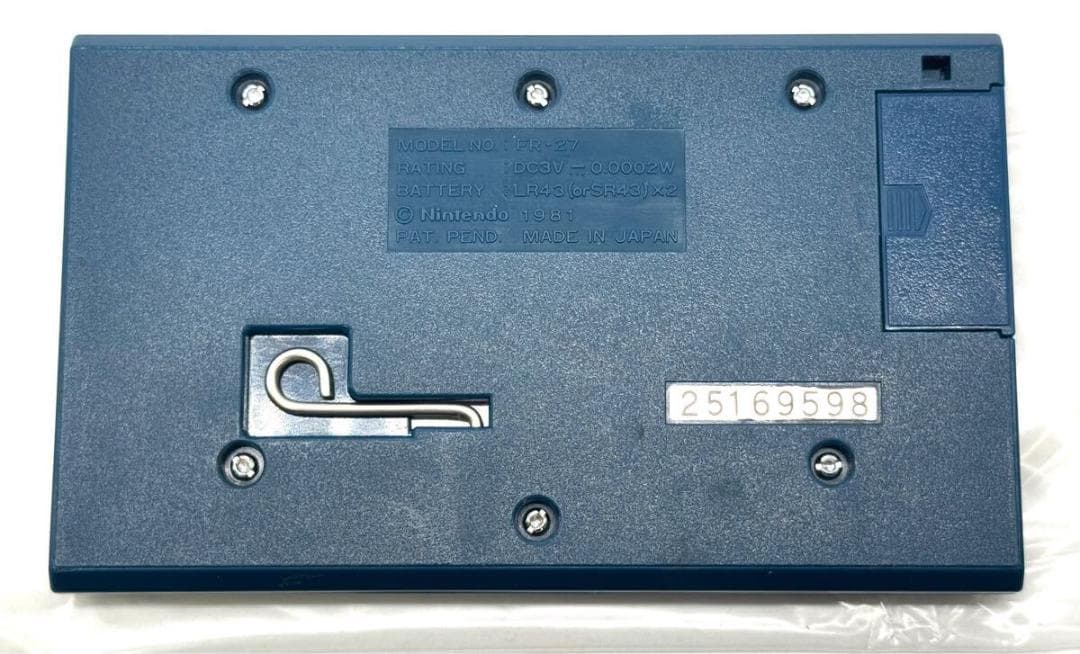 任天堂 海外版 ゲーム＆ウォッチ ワイドスクリーン ファイア FR-27