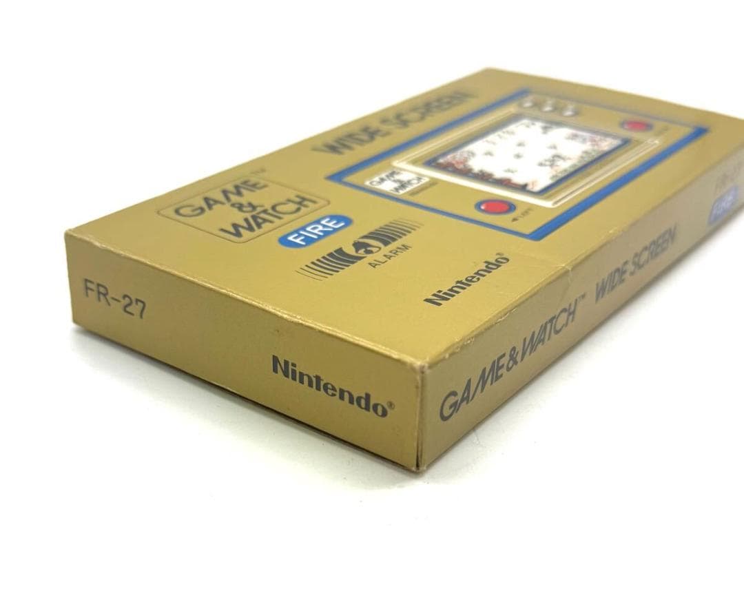 任天堂 海外版 ゲーム＆ウォッチ ワイドスクリーン ファイア FR-27