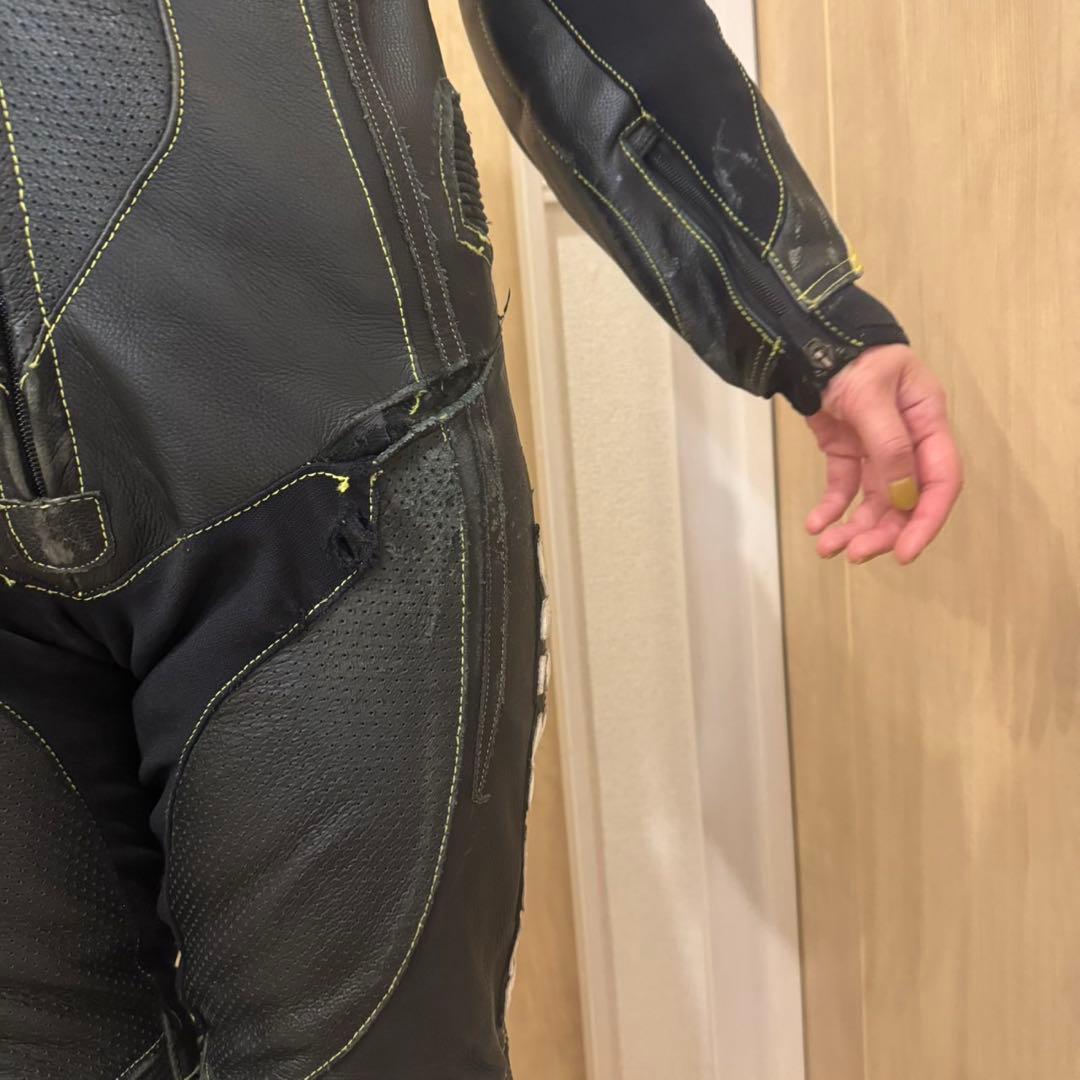 BERIK レーシングスーツ　Lサイズ　革つなぎ　ベリック　MFJ公認　ブラック