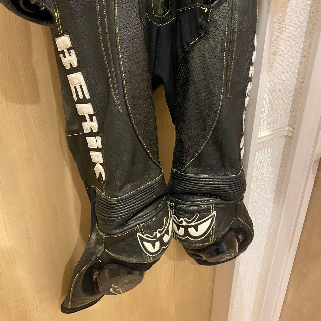 BERIK レーシングスーツ　Lサイズ　革つなぎ　ベリック　MFJ公認　ブラック