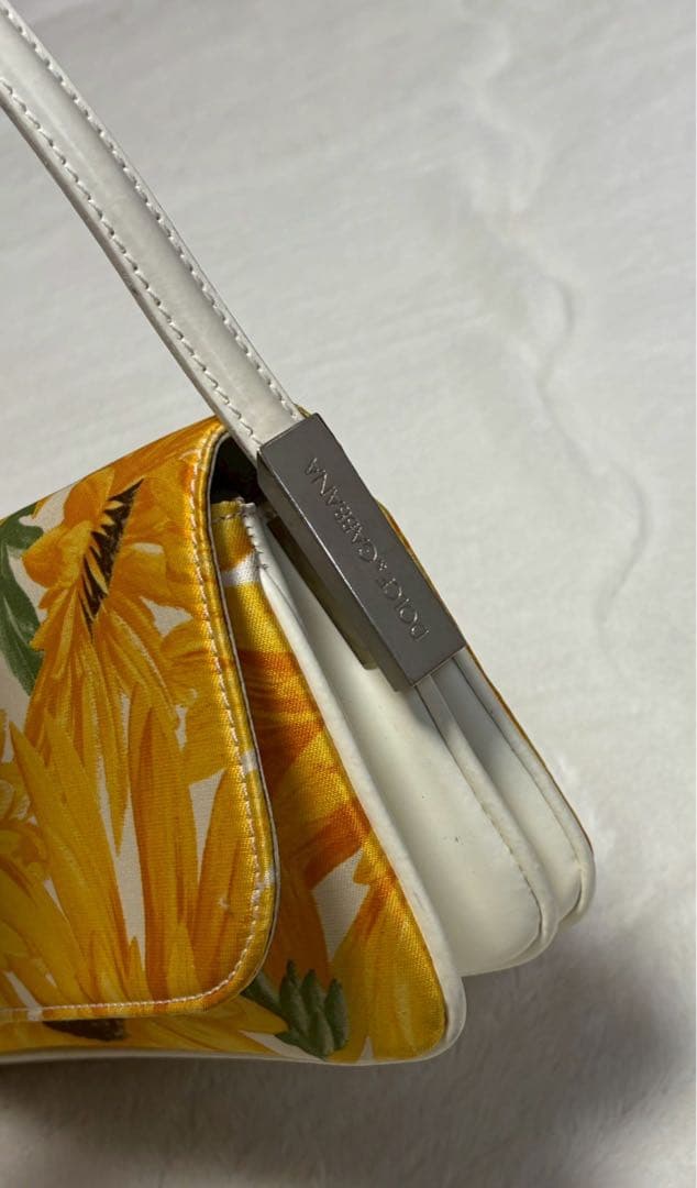 ドルチェ&ガッパーナ　ハンド　バッグ　ひまわり　y2k