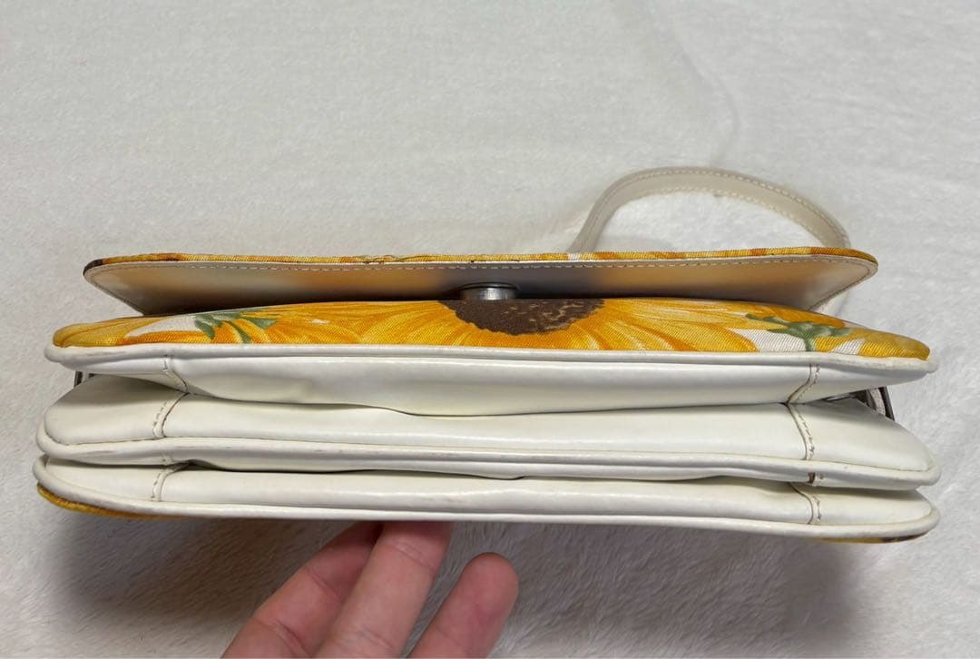 ドルチェ&ガッパーナ　ハンド　バッグ　ひまわり　y2k