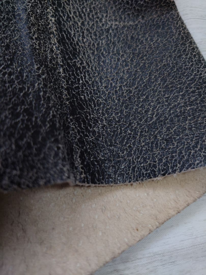 VERSACE JEANS COUTURE 本革 レザーパンツ 50 ブラック