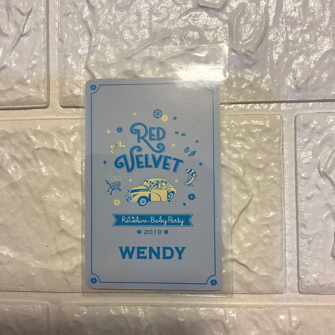Redvelvet ウェンディ Wendy トレカ SAPPY