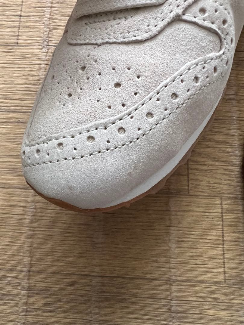 New Balance 996 ホワイト スエード スニーカー