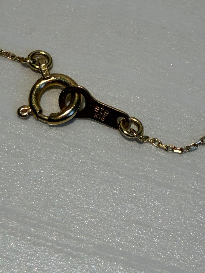 ete ネックレス　K18