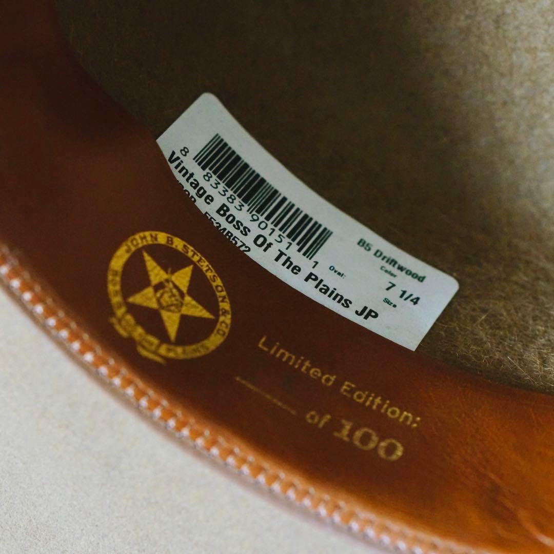 美品 Stetson BOSS OF THE PLAINS