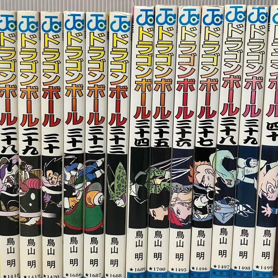 【初版】ドラゴンボール 24冊セット(17巻〜40巻)　鳥山明　ジャンプ/希少