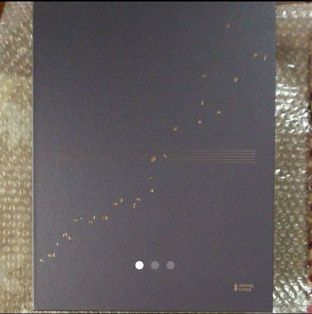 アート・デザイン・音楽 BTS GRAPHIC LYRICS Special Package