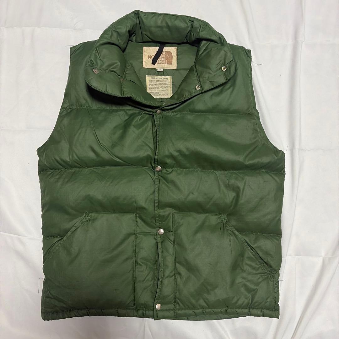 v*着様 70s 茶タグ THE NORTH FACE Down Vest