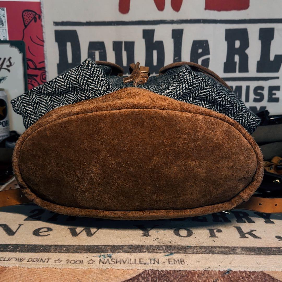 RRL ウール パラトルーパーバッグ