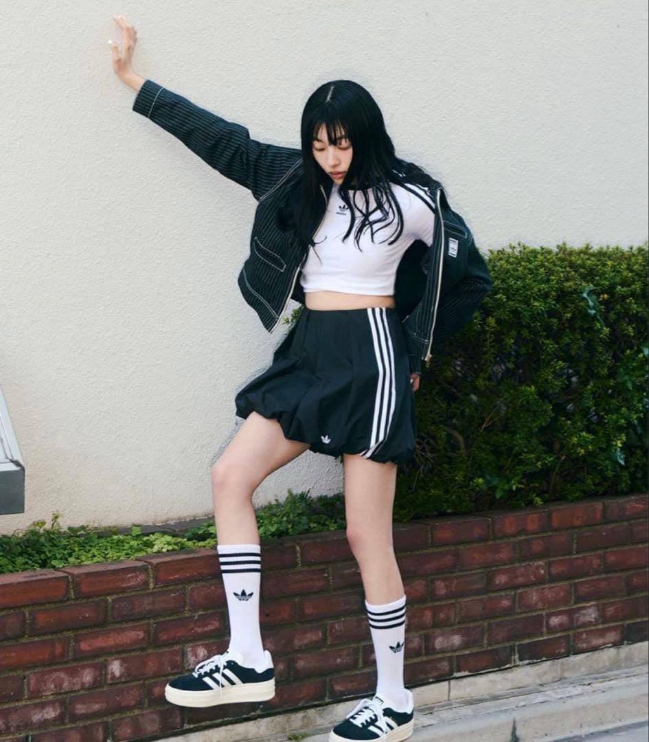 アディダスオリジナルス アディレニウムシーズン3バルーンスカート Sサイズ