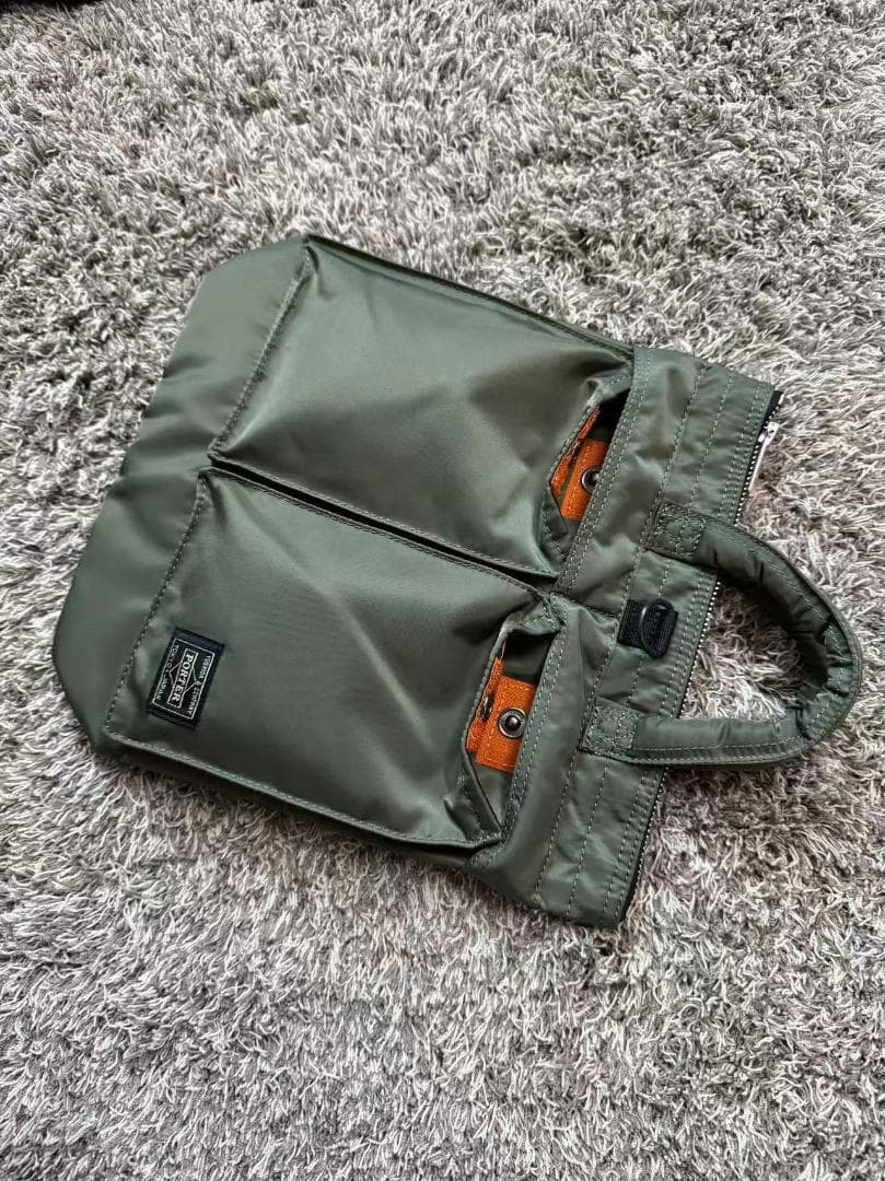PORTER PX TANKER2WAY HELMET BAG みどり