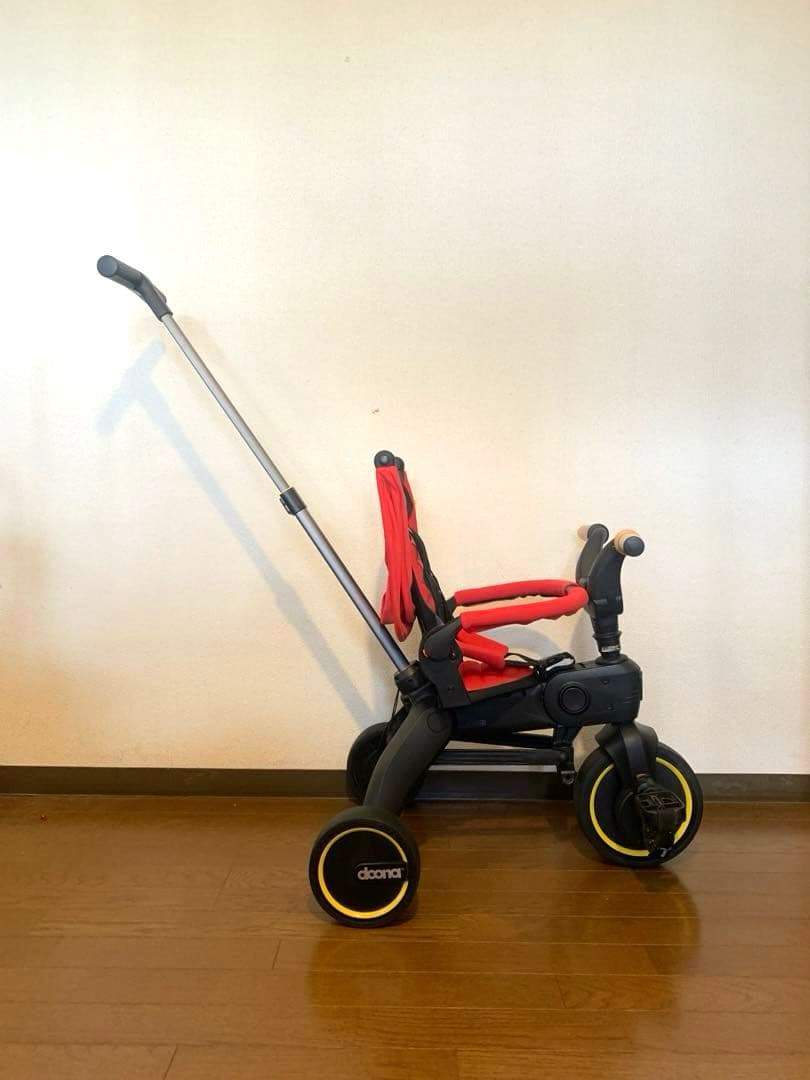 doona リキトライク　美品　三輪車　赤　レッド