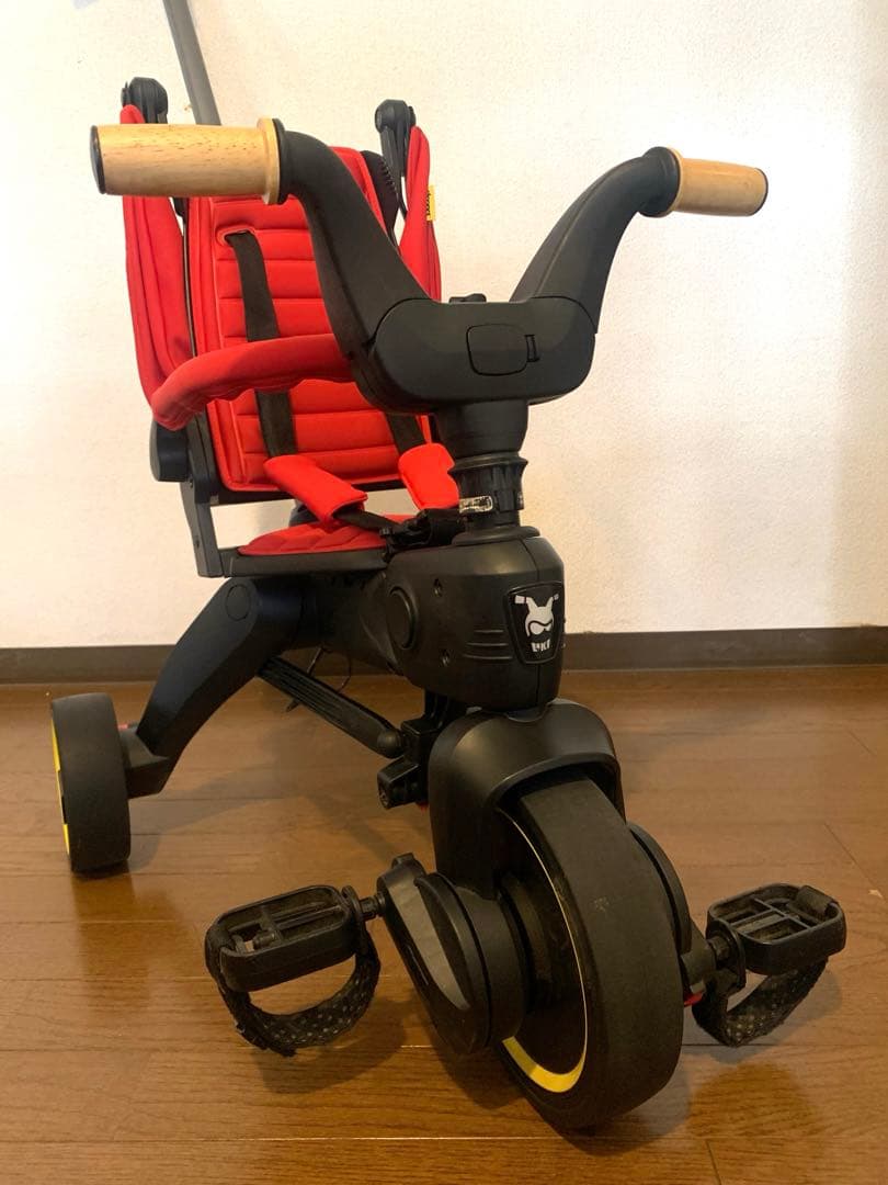 doona リキトライク　美品　三輪車　赤　レッド