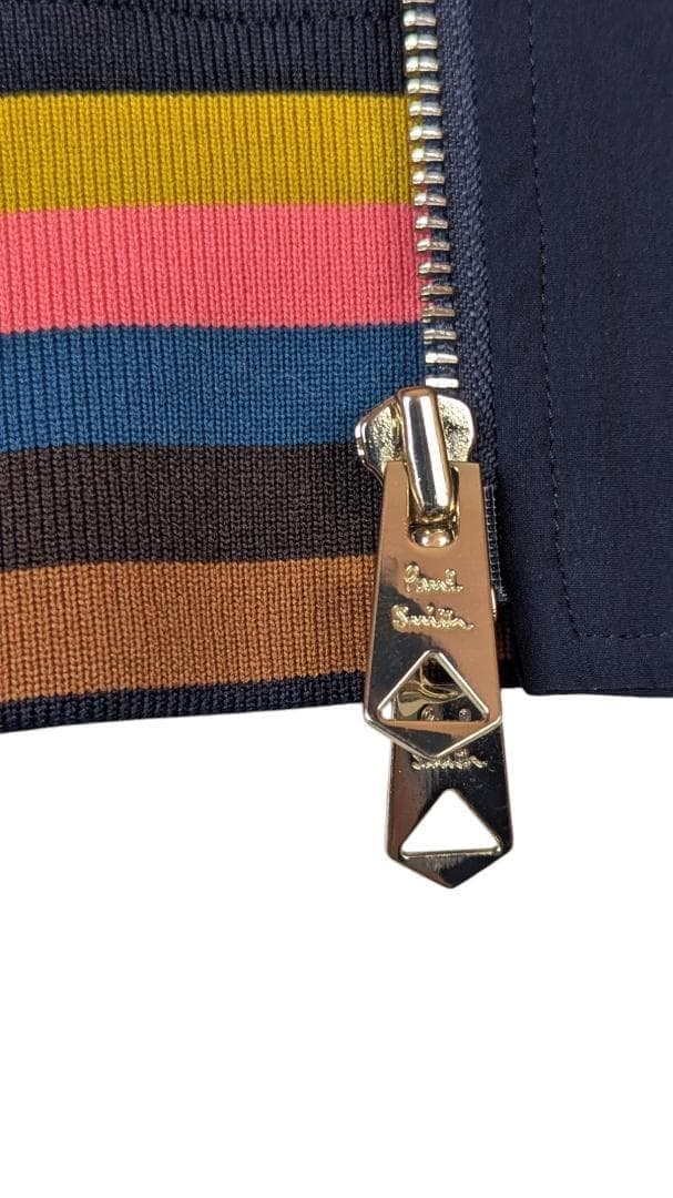 美品 定価49,500円 ポールスミス 2WAYストレッチ ダブルジップMA-1