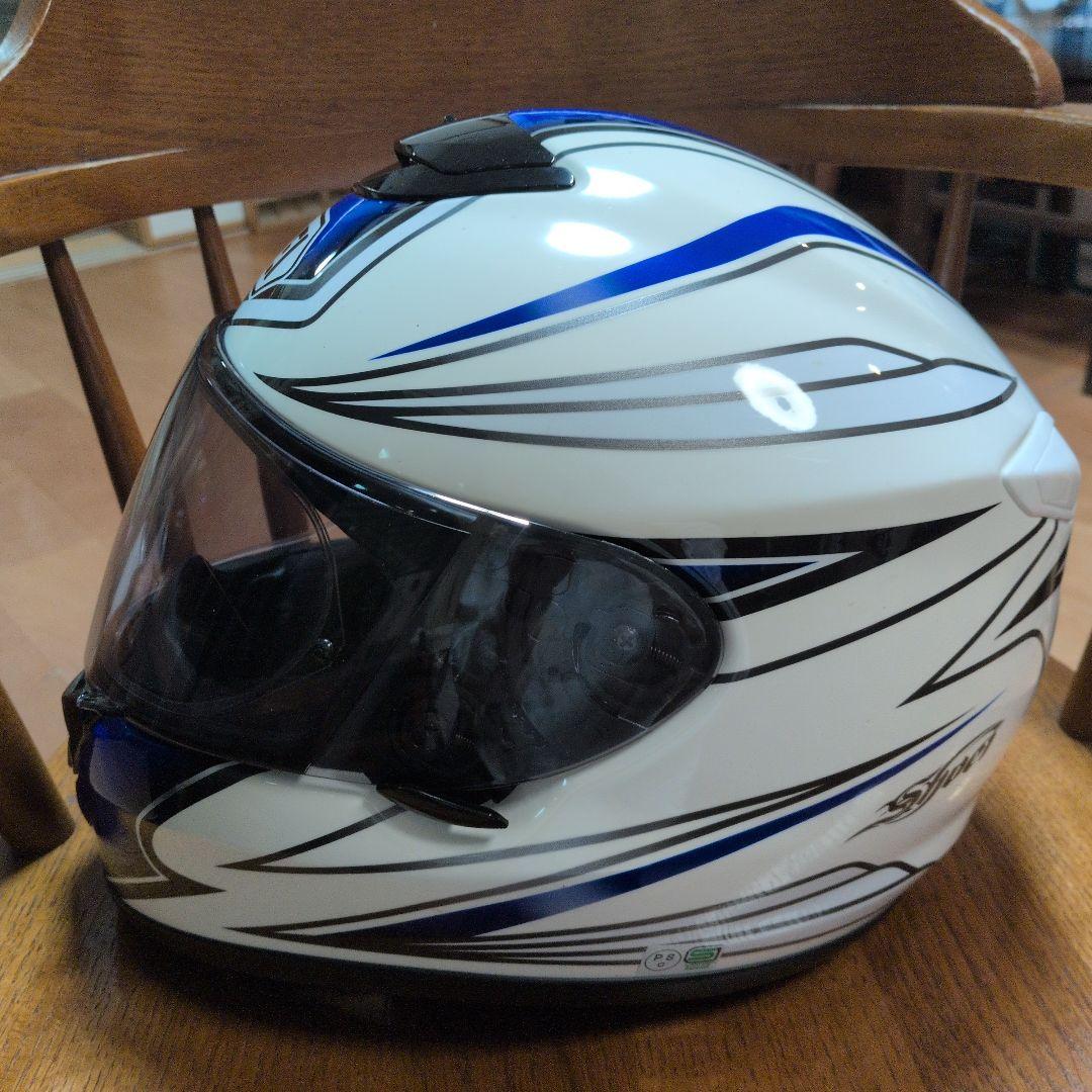SHOEI QUEST フルフェイスヘルメット　ブルー　ホワイト　クエスト