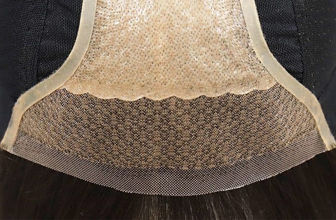 リネアストリア 天使のフラットボブ人毛MIX Ｓサイズ チョコブラウン