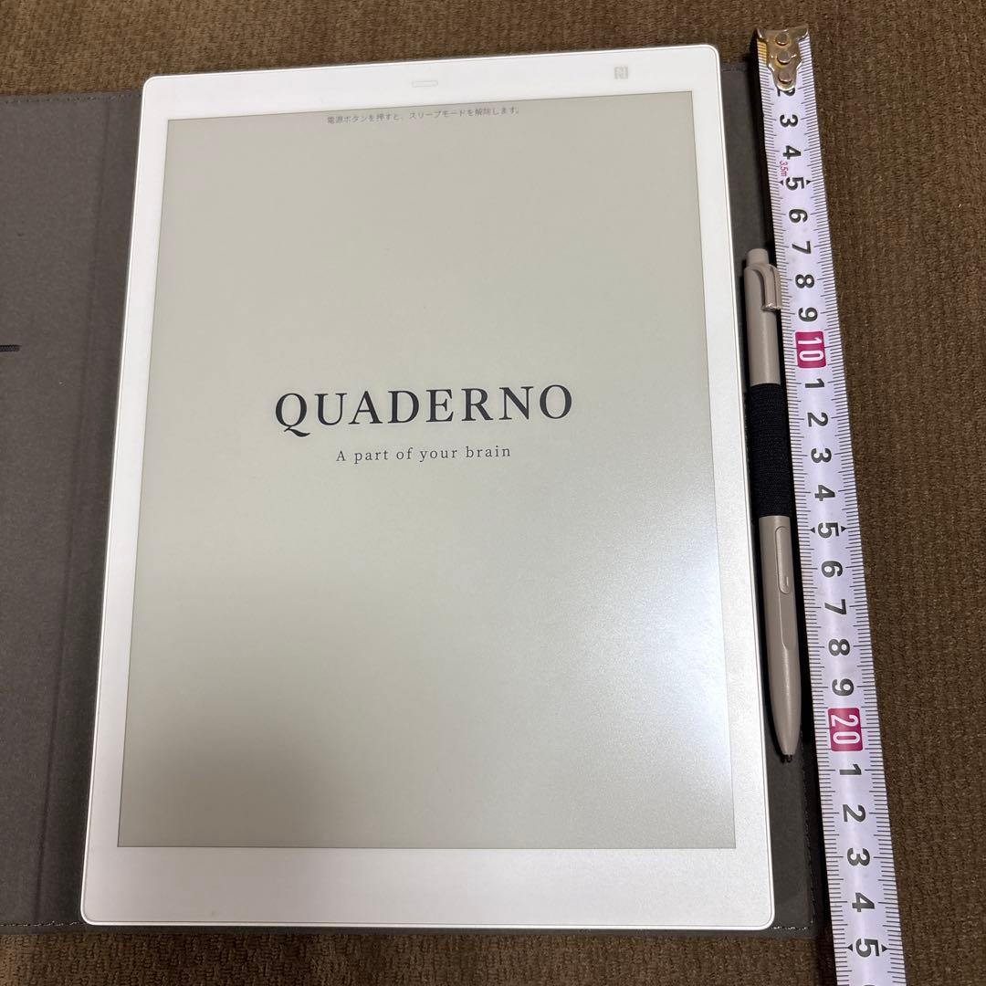 富士通　電子ペーパー「QUADERNO（クアデルノ）」 デジタルノート 本体
