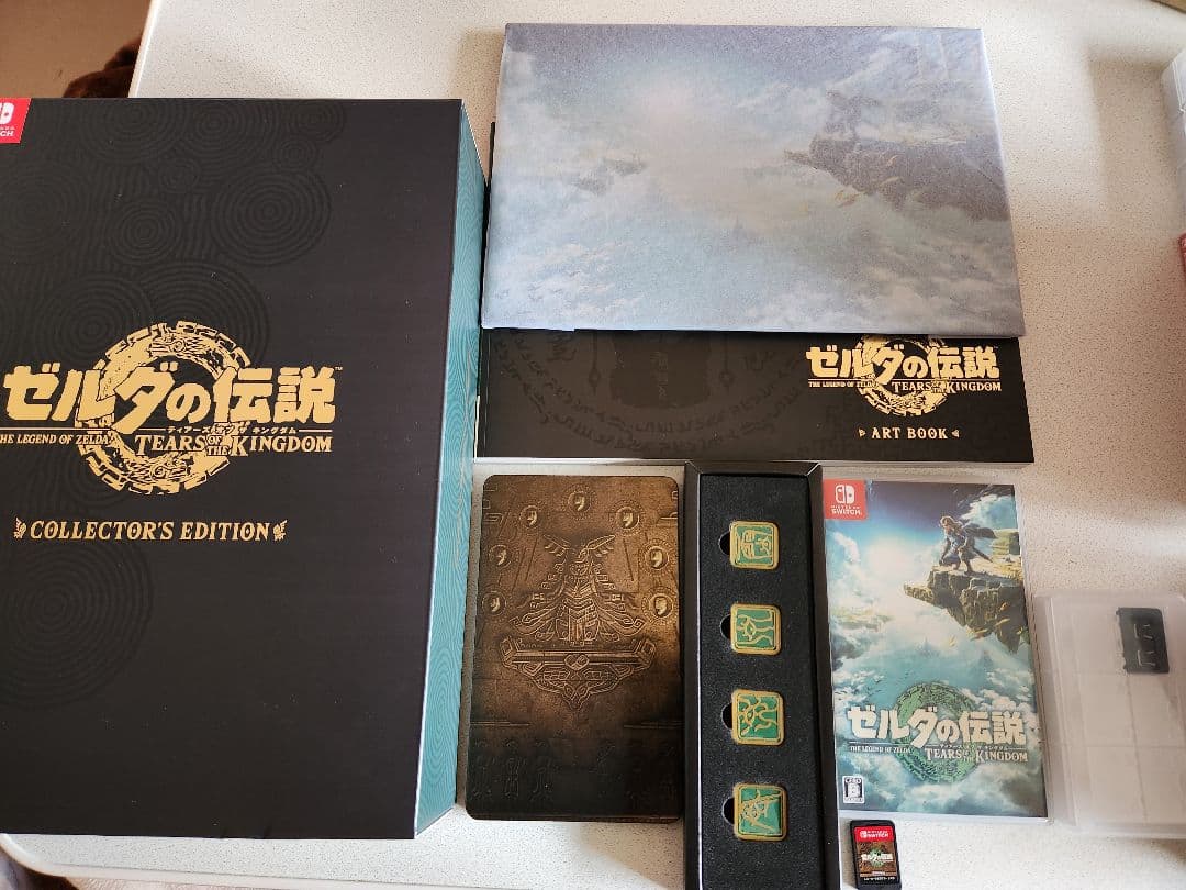 【動作良好】ゼルダの伝説 ティアーズオブザキングダム コレクターズエディション