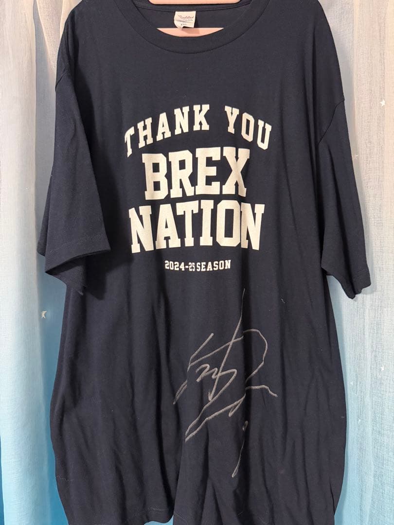 宇都宮ブレックス　THANKYOU Tシャツ #7 小川敦也選手サイン入