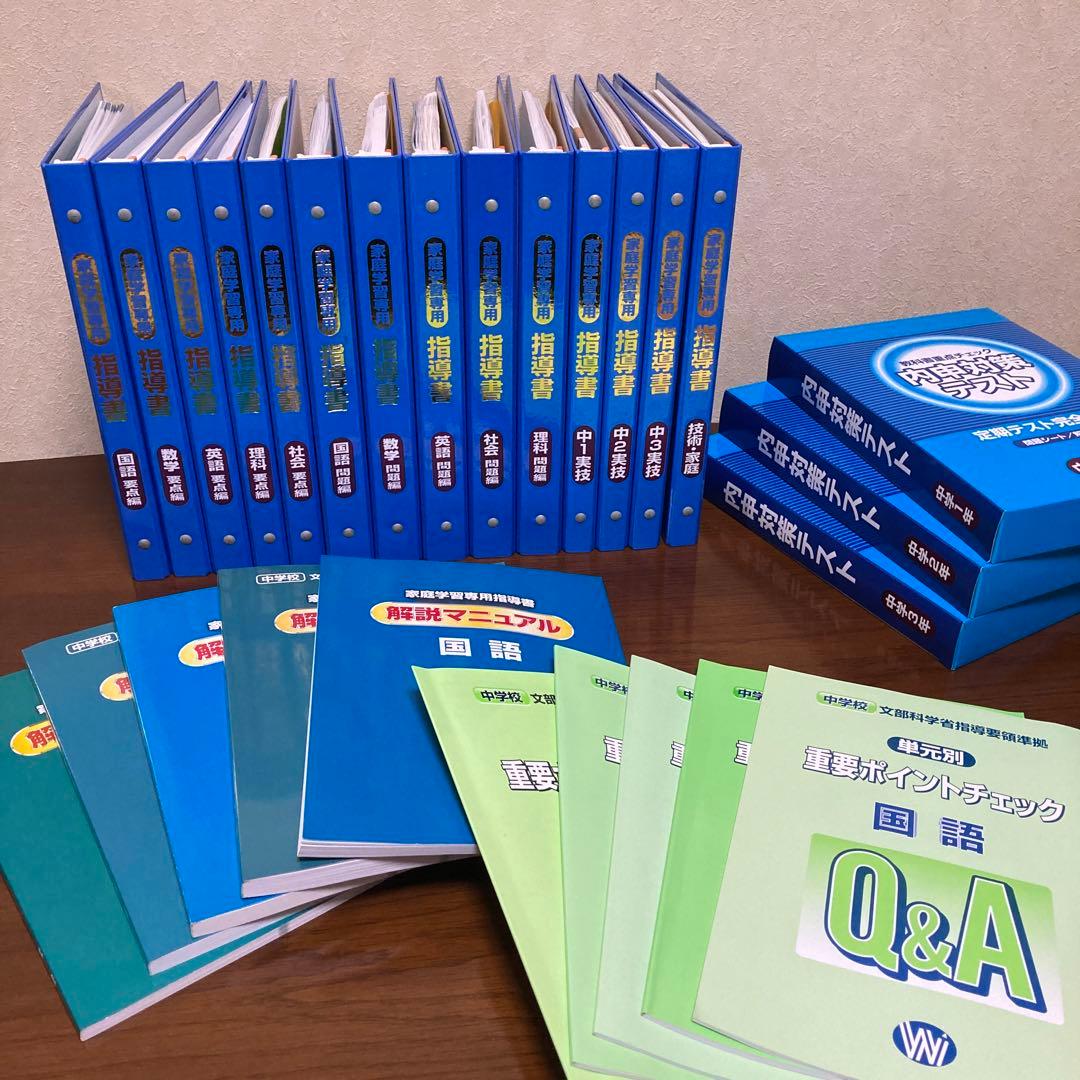 家庭学習専用指導書　問題集　中学生用