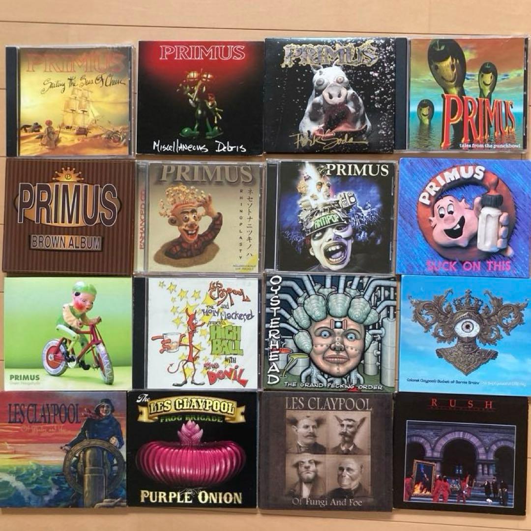 PRIMUS & Les Claypool アルバムコレクション