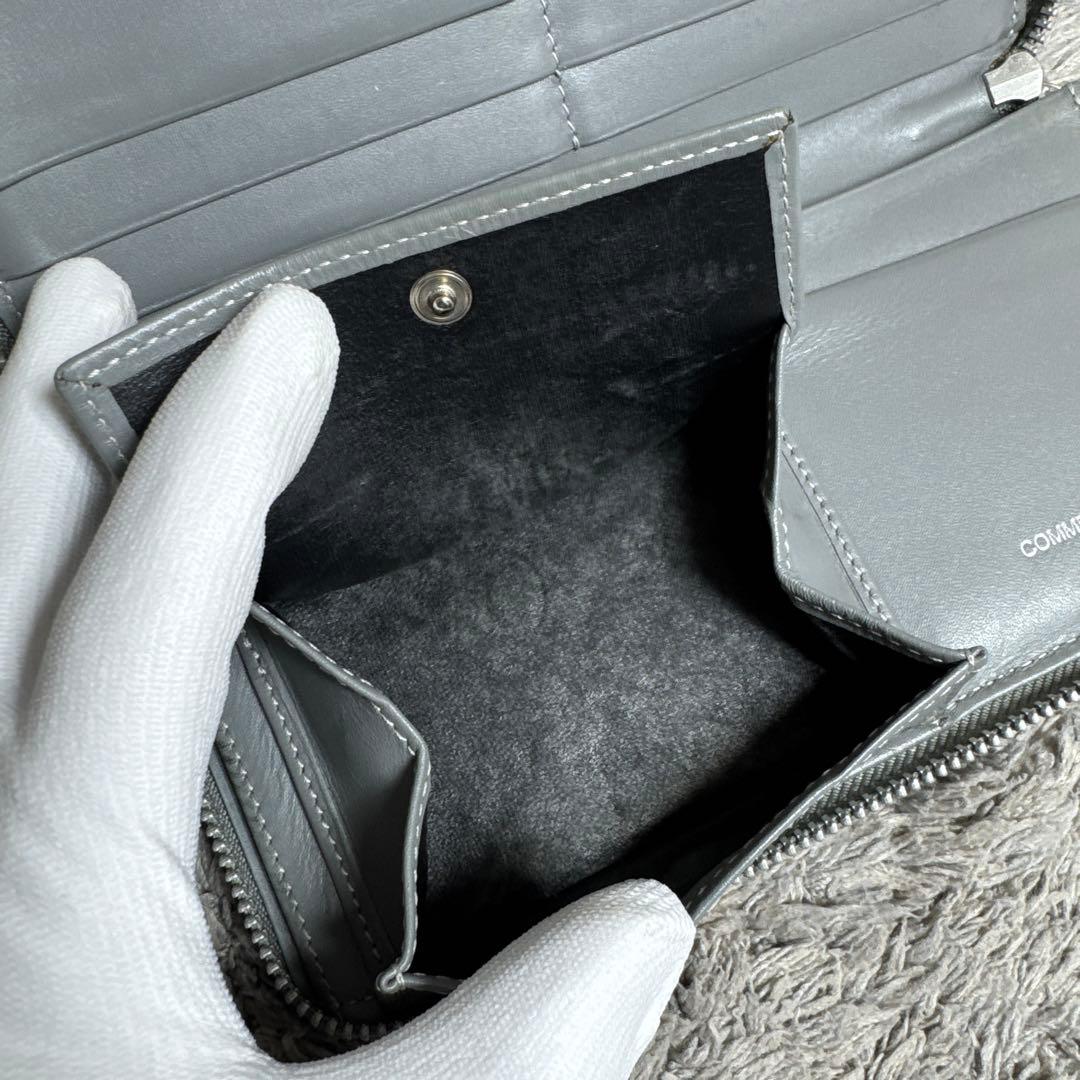 COMME des GARCONS 長財布 ラウンドファスナー ドット