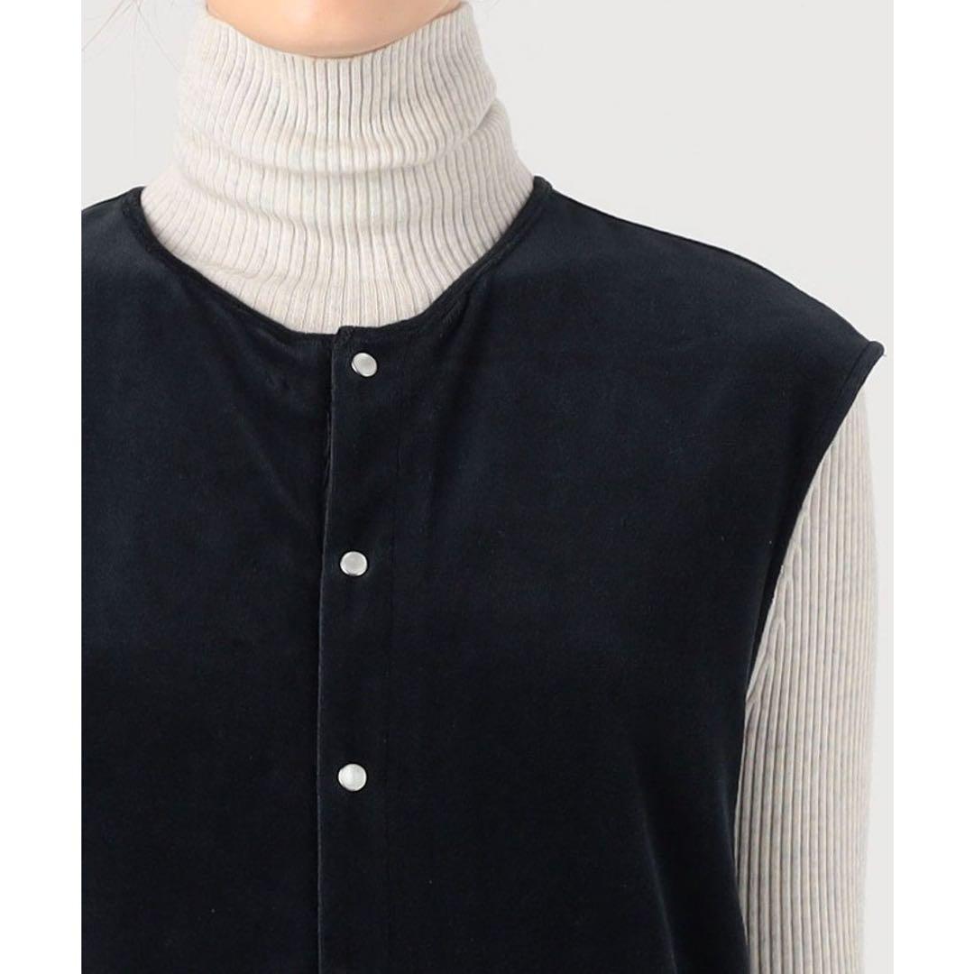 MACPHEEマカフィー　コットンポリエステルベロア オールインワン