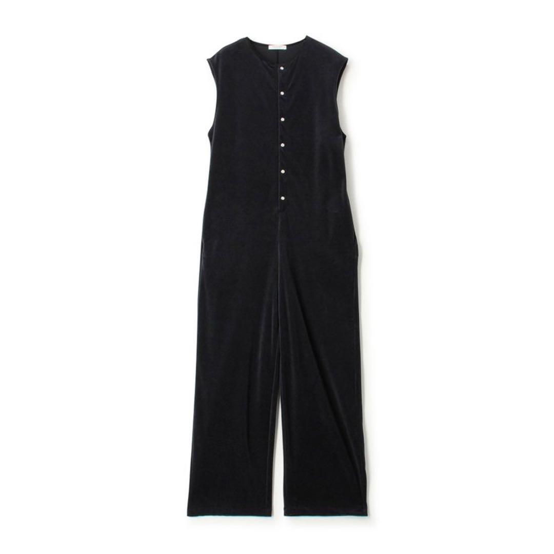 MACPHEEマカフィー　コットンポリエステルベロア オールインワン