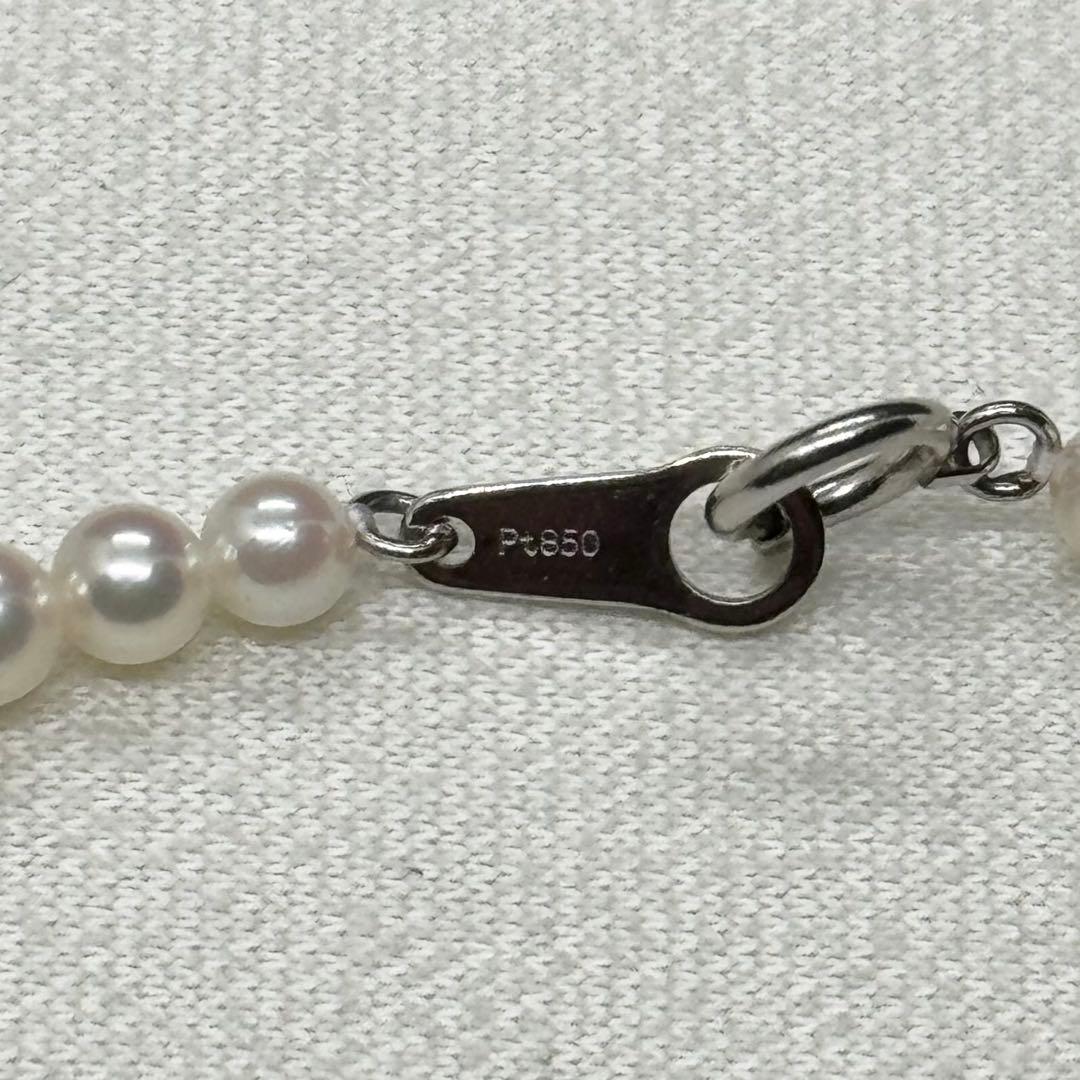 【テリ抜群】 南洋白蝶真珠 アコヤ ベビーパール ペンダント Pt900 本真珠