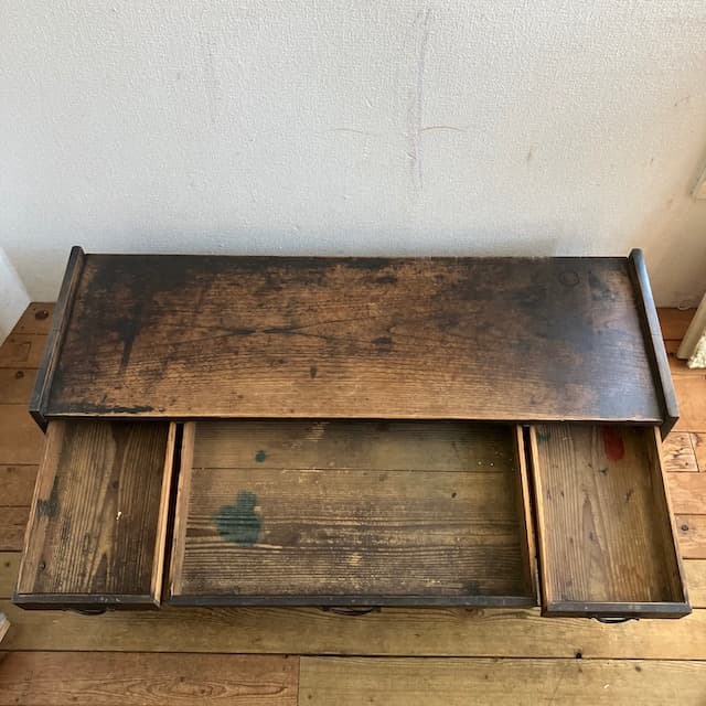 nabi 古道具 文机 骨董 引き出し 勉強机 机 古民具 古民家