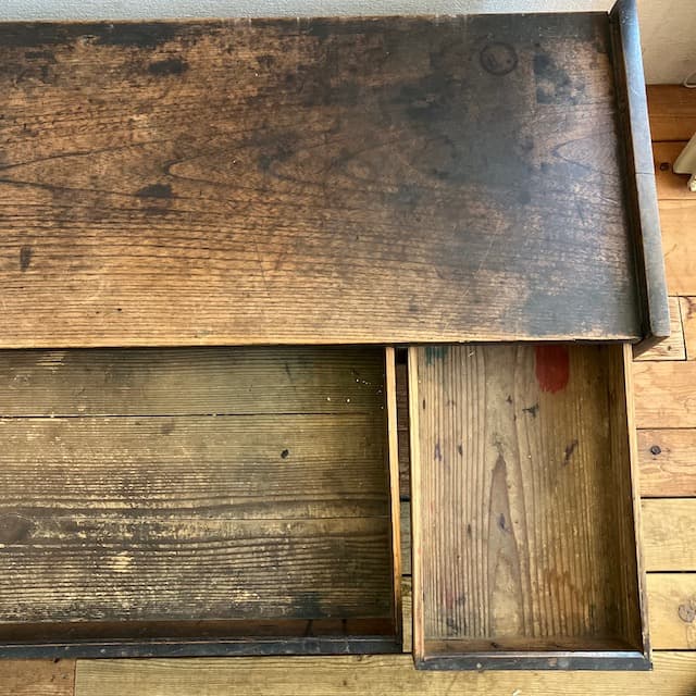 nabi 古道具 文机 骨董 引き出し 勉強机 机 古民具 古民家