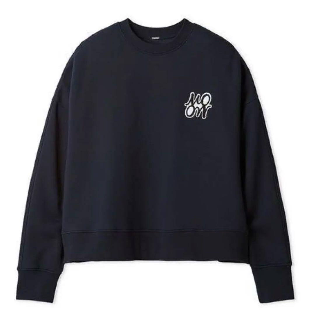 MilaOwen ビッグトレーナー ネイビー